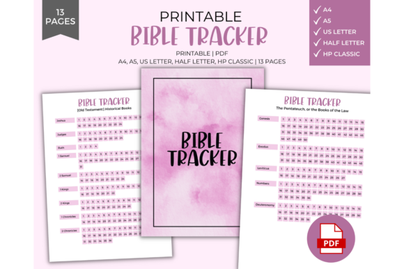 Download Bible Tracker Printable - Printable Collection