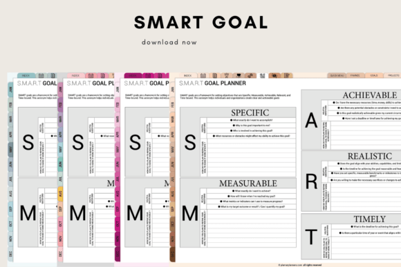 Download SMART Goal Planner – Printable - Printable Collection