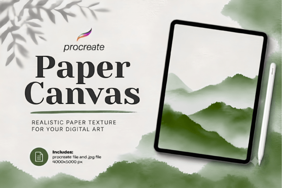 Download Procreate Paper Canvas Realistic Texture - Text Collection