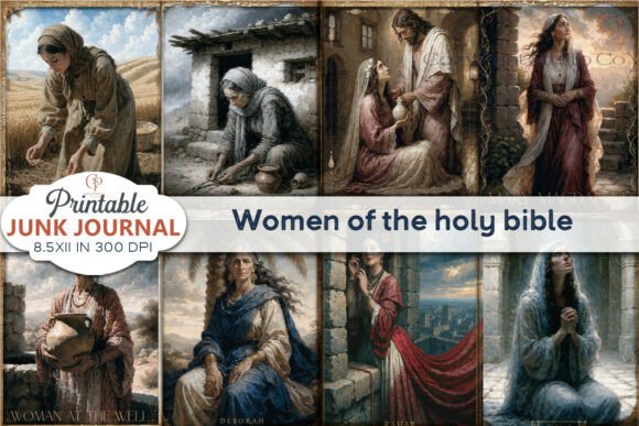 Download Women of the Holy Bible Art Printable - Printable Collection