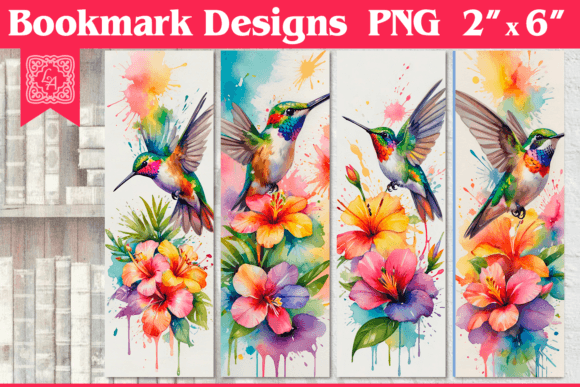 Download Hummingbird Printable Bookmark 4 PNG - Printable Collection