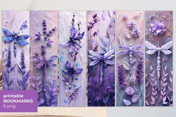 Download Dragonfly Bookmark, Printable Bookmark - Printable Collection
