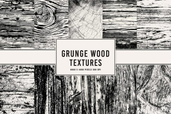 Download Grunge Wood Textures - Text Collection