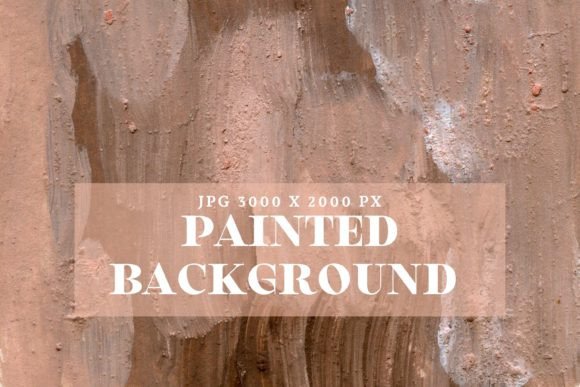 Download Brown Pink Hand Painted Texture - Text Collection