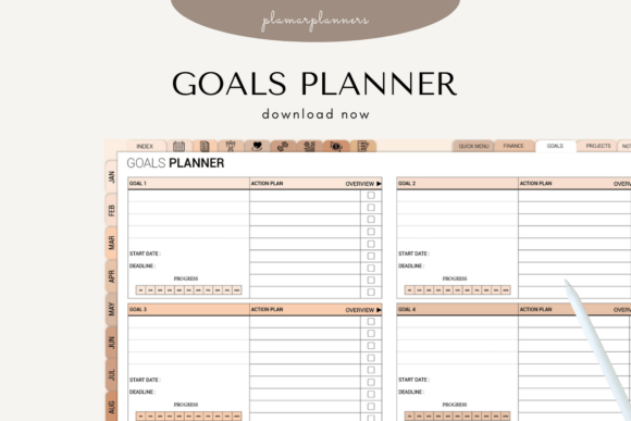 Download Goal Planner – Printable - Printable Collection