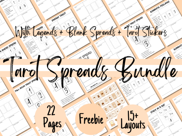 Download Tarot Journal | Tarot Workbook | Planner - Tarot workbook Collection