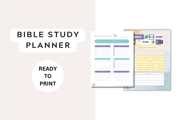 Download Bible Study Planner Printable PDF - Printable Collection
